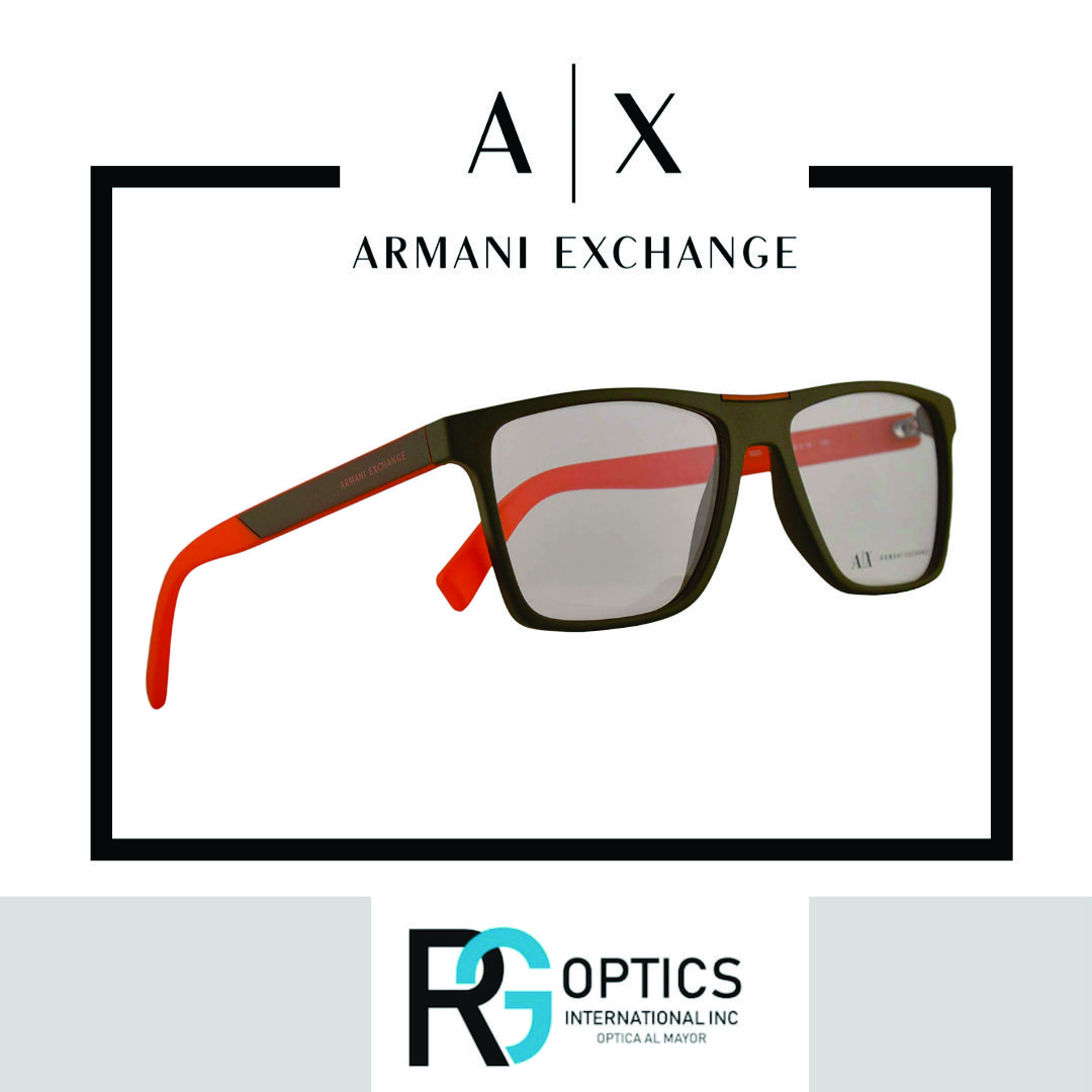 Pico Flor de la ciudad Reciclar Lentes Originales AX Armani Exchange – RG Optics International
