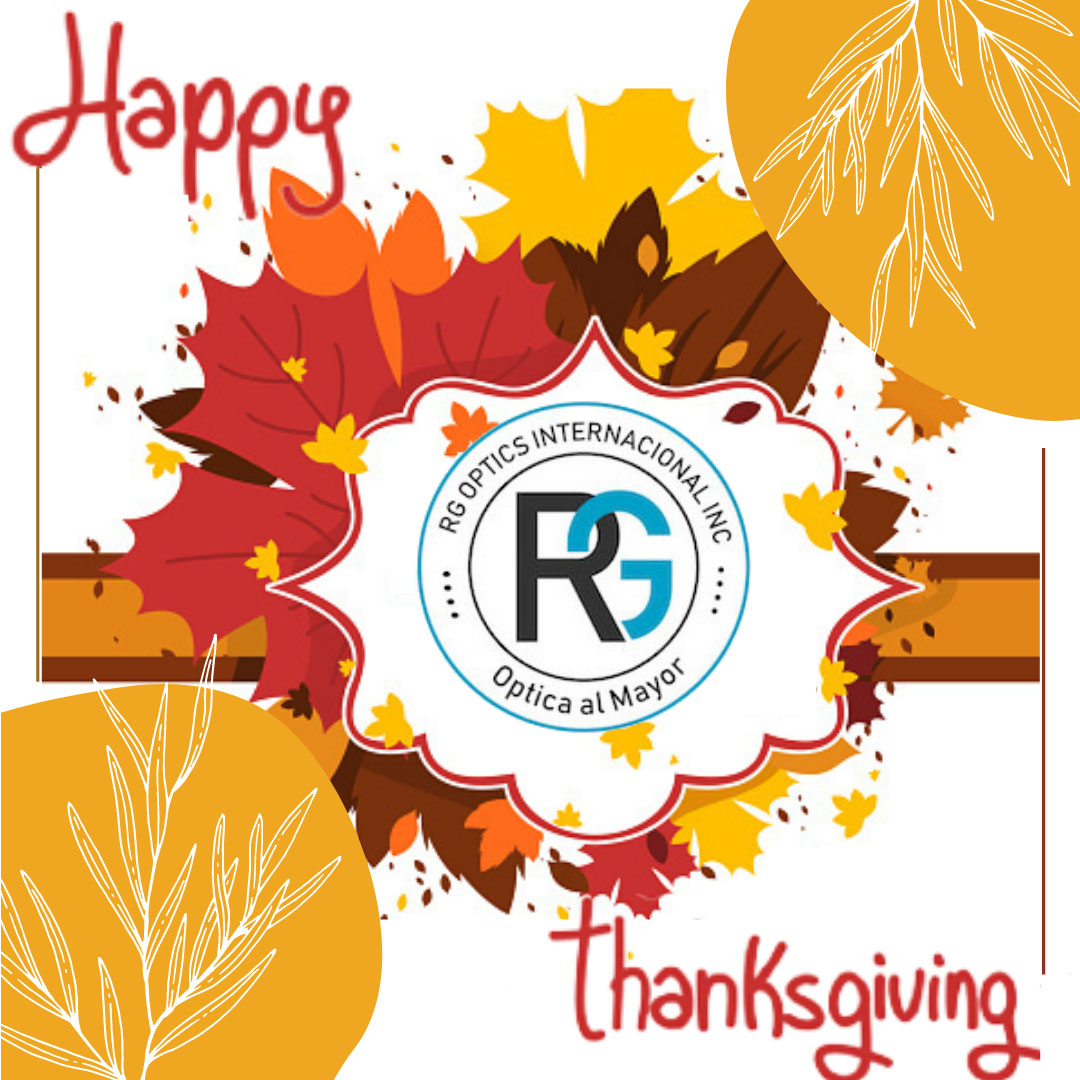 Feliz Día de Acción de Gracias RG Optics International